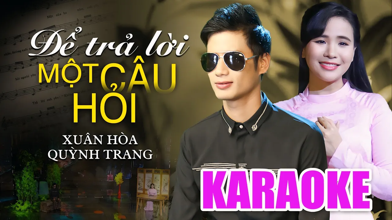 ĐỂ TRẢ LỜI MỘT CÂU HỎI