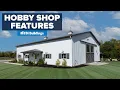 Pole Barn Hobby Shop Combo