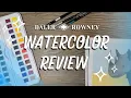 DALER ROWNEY Watercolor Review Is it worth the Money