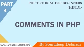 How To Use Comments In PHP PHP Tutorial for Beginners In Hindi - 4