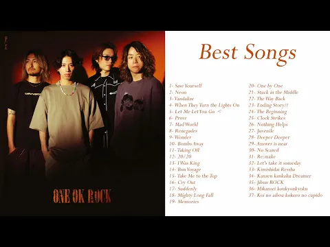 Download MP3 [PLAYLIST] ONE OK ROCK | BEST HYPE SONGS 2023