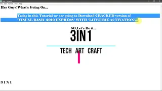 VISUAL BASIC 2010 EXPRESS HOW TO DOWNLOAD VISUAL BASIC 2010 EXPRESS CRACKED BY-3IN1 - TECH