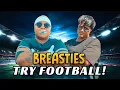 Women s Football Tryouts - Breasties