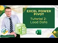 Learn Excel Power Pivot Tutorial 2 - Load Data