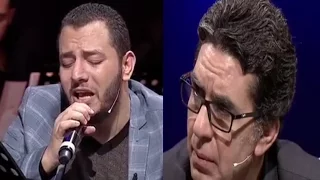 شاهد تأثر محمد ناصر من صوت الفنان رامي محمد وهو يغني اغنية هنا القاهرة 