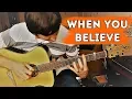 Download Lagu When you believe (W. Houston ft. M. Carey) - guitar cover by Alex Mercy MP3