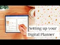 Boho Digital Planner Set Up in Goodnotes 5
