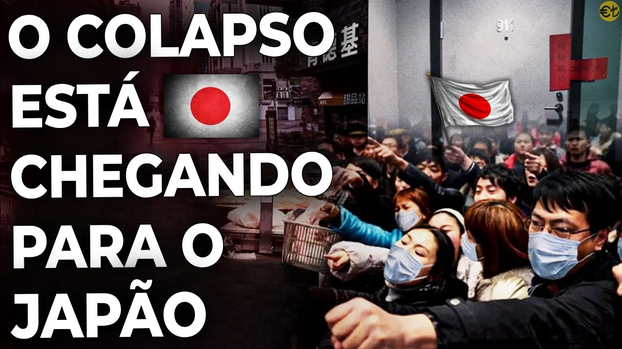 🔴 Começou o COLAPSO do Japão: Por que é Impossível o JAPÃO Salvar Sua Economia?