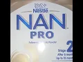 HOW TO MIX FORMULA MILK FOR INFANTS || MILK POWDER PREPARATION #nanpro2 #formula2