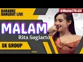 Download Lagu Karaoke Dangdut Sedih “Malam” – Rita Sugiarto | Nada Cewek Tanpa Vokal (Karaoke Lirik)