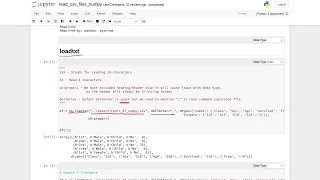 Python read CSV file using Numpy package 4