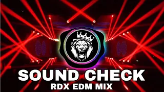 rdx edm mix sound check 12000 volt vibration bass speaker check song dj song