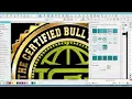 Embroidery Custom Back Bulldog Club Digitize Drawing Wilcom Hatch Learning - no talking
