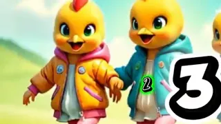 Learning 💥Counting...... 🤷🏻..#counting#crocodile#chicks# cartoon #animation #dancing #kids#cartoons