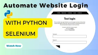Automate Website Login with Python Selenium Real-World Beginner Project 2025