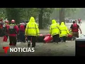 El rio White en Indianapolis alcanza niveles record y supera marcas de hace mas de un siglo