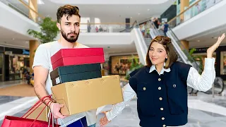 نارين تصير اختي ليوم كامل شرتني نص المول 