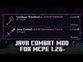 Java Combat Mod For MCPE 1 26 Critical Hits and Java Animations