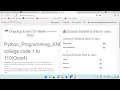 python demo quiz IIT Kanpur prutor python quiz 4 solution