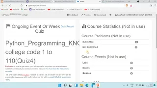 python demo quiz IIT Kanpur prutor python quiz 4 solution