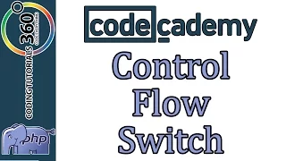 Learn PHP with CodeCademy Control Flow Switch