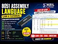 Embedded System Design Lab 2 8051 Assembly Language Tutorial in Keil Vision