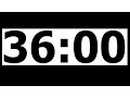 36 Minute Countdown Timer with Alarm