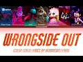 Poppy playtime Characters sing Wrongside out from CG5 [Color Coded Lyrics] 