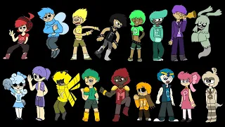 Alphabet Lore Humanized A-Q Alphabet Lore Real Life Transform Animation Complete Edition