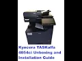 Kyocera TASKalfa 4054ci Unboxing and Installation Guide