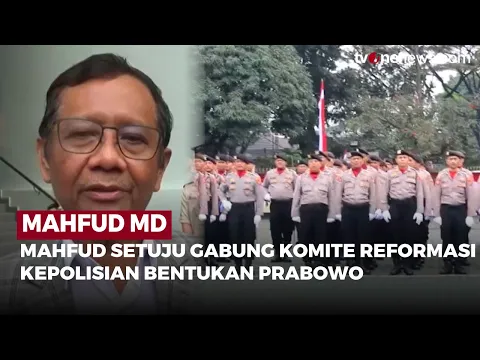 Mahfud MD Masuk Tim Reformasi Polri: Bagian Kontribusi untuk Negara