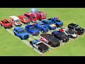 Download Lagu TRANSPORTING ALL POLICE CARS, AMBULANCE, FIRE TRUCK, COLORFUL CARS WITH TRUCK -FARMING SIMULATOR 22!