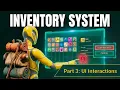 Build a Scalable Inventory System Part 3 UI Interactions Drop item Unreal Engine 5 Tutorial