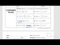 Ordering and Comparing Scientific Notation