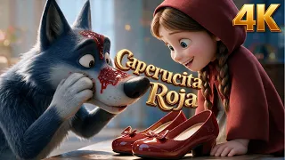 Caperucita Roja y los Zapatos Rojos Mágicos 👠🐺 | Cuentos Infantiles en Español