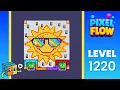Pixel Flow Level 1220 Very Hard Walkthrough Solution
