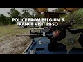 Police Officers from Belgium and France visit PBSO