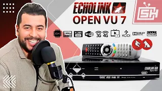 Hicham SABER هشام صابر Echolink OPEN VU 7 المواصفات و الخصائص جهاز الإستقبال ايكولينك 