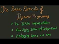 Basic Elements of Dynamic Programming Part 3