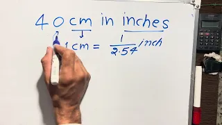 40cm in inches Hindi