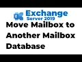 43 Move Mailbox to Another Database in Exchange 2019