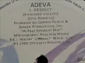 ADEVA. "Respect" (extended version). 1988. vinyl 12".