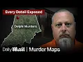 Delphi Murders Crime Expert Reveals Chilling Evidence Theories Murder Maps Daily Mail