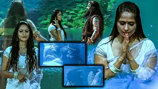 p ravi shankar and anushka shetty interesting scene in water damarukam movie multiplex telugu