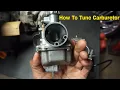 How To Tune A Mini Bike Carburetor Idle Adjustment Air Mixture 212 Predator