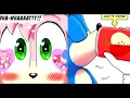 Sonic Movie Comic Dub SonAmy The Indirect Kiss