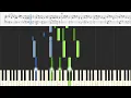 【ピアノ伴奏】「夢中 - Piano ver.」/BE:FIRST　※楽譜は概要欄へ（高音質）