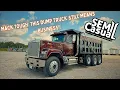 Restored MACK dump truck still works