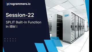 SPLIT Built-In Function In IBM i