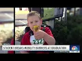 Student Breaks Mobility Barriers at Graduation